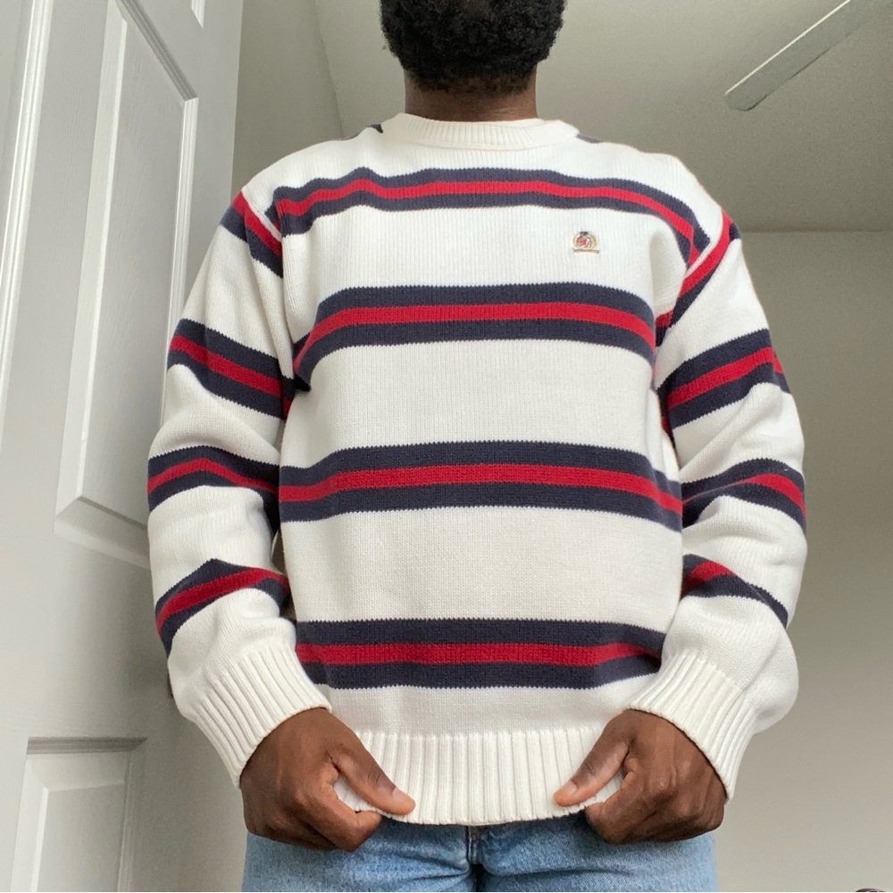 Vintage Tommy Hilfiger Striped Pullover Sweater